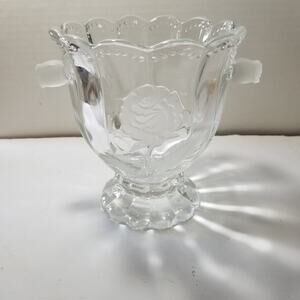 Large Imperlux lead crystal vase  8.1470